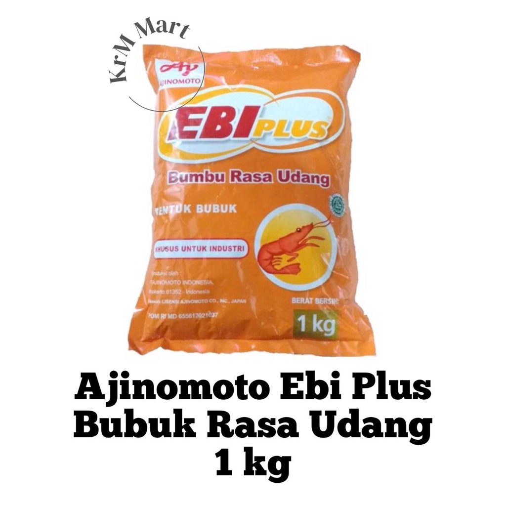 

EbiPlus 1 kg kilo bumbu bubuk kaldu rasa udang ebi plus Ajinomoto