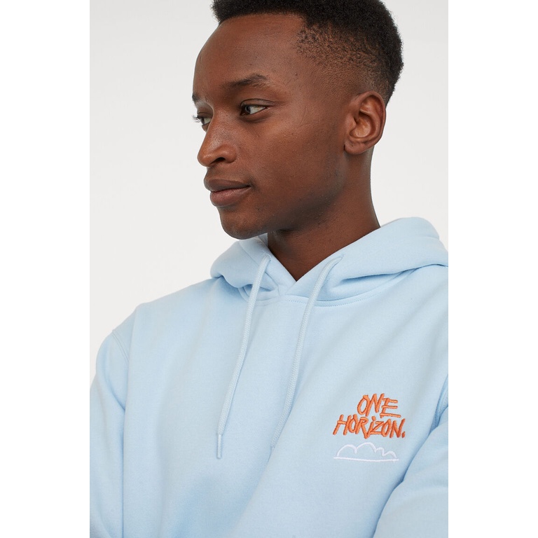 Hoodie H&amp;M Bobs Burgers Biru Hoodie hnm pria wanita