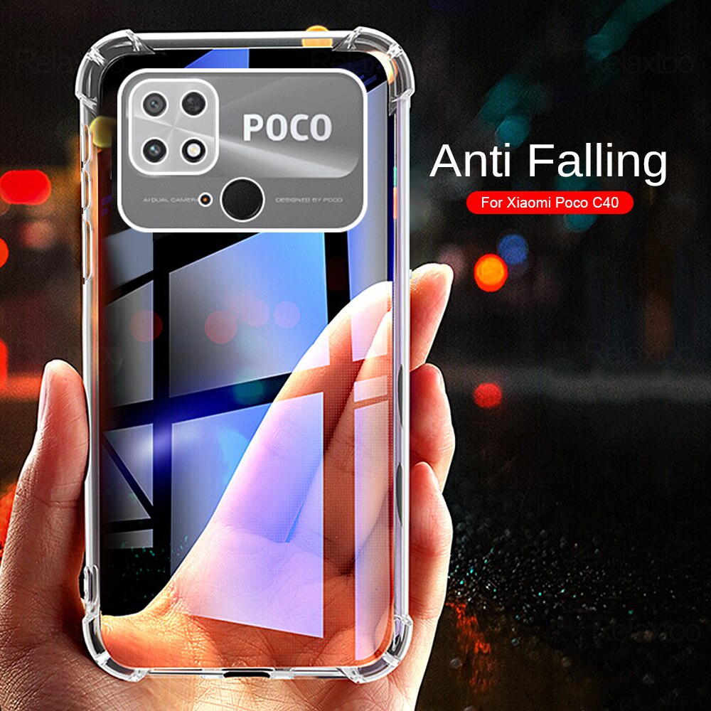 Jual Xiaomi Poco C40 Case Softcase Anti Crack Camera Protection Case Casing Hp Xiaomi Poco C40 3260