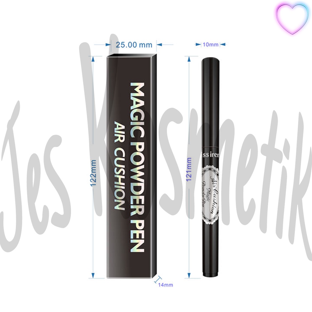 Miss Irene Magic Powder Pen Nail Art Air Cushion Dual Blend 2 Warna