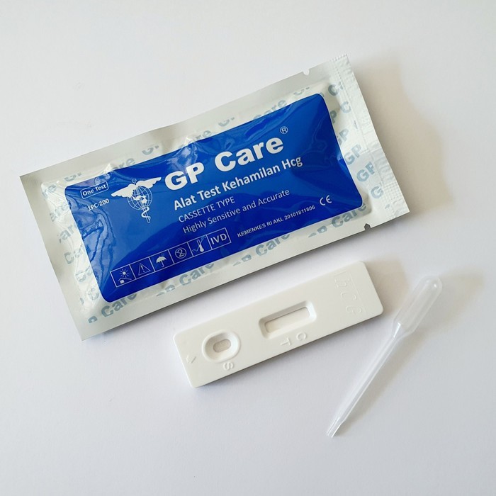 HCG Tes Kehamilan - Test Pack Type Cassette GP Care - Tespek