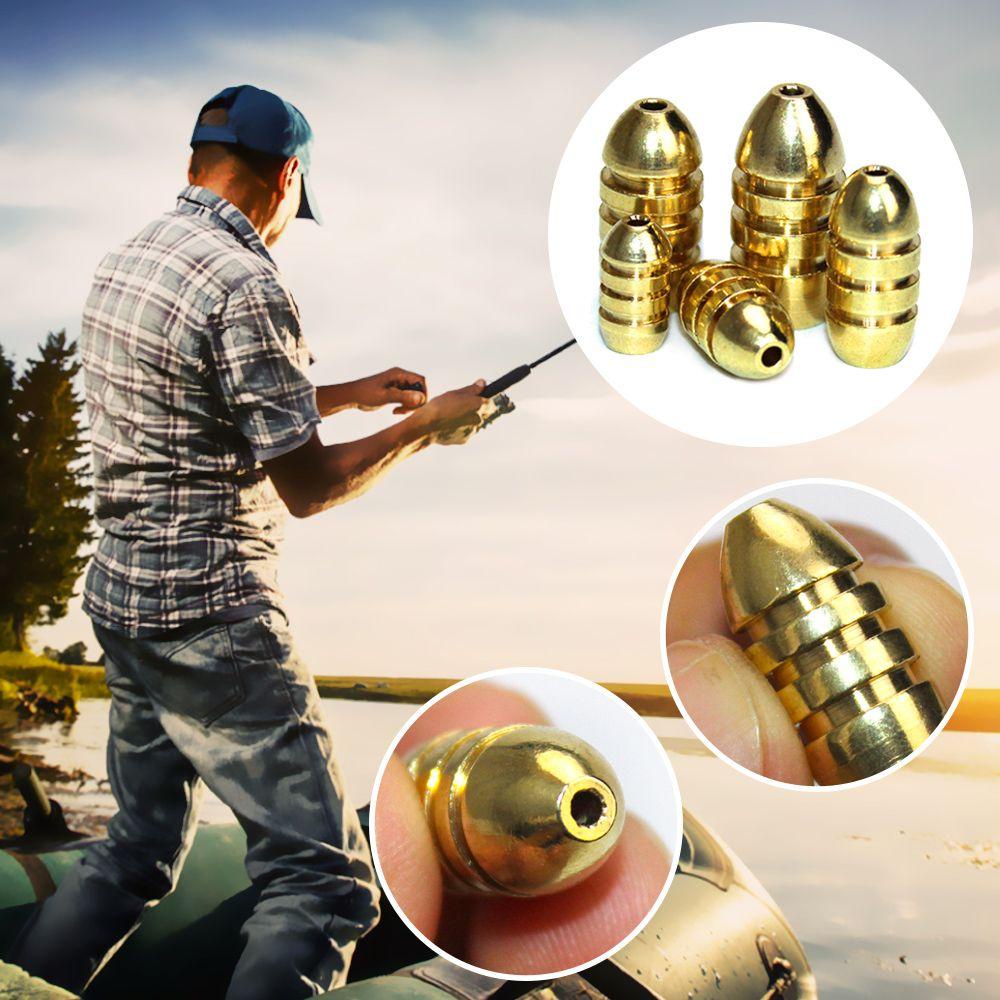 Timbal Pancing Tembaga Atas Jatuh Tajam Garis Pemberat Tambahan Sinker Sinker