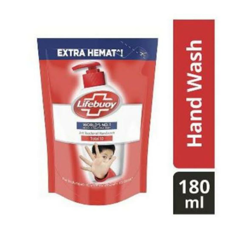 Jual Sabun Cuci Tangan Lifebuoy Hand Wash Antibacterial 180ml Shopee