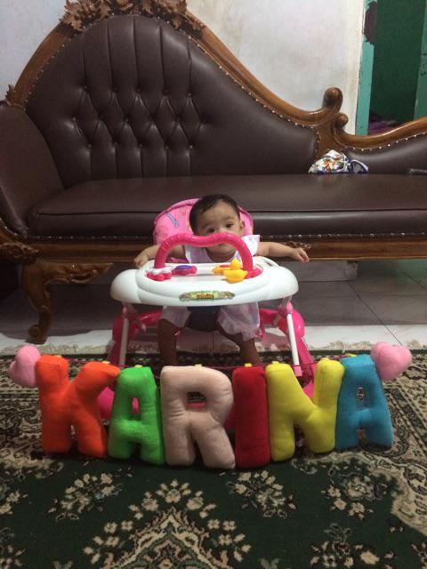 Tambahan Hiasan Bantal Huruf Love, Flower, Star