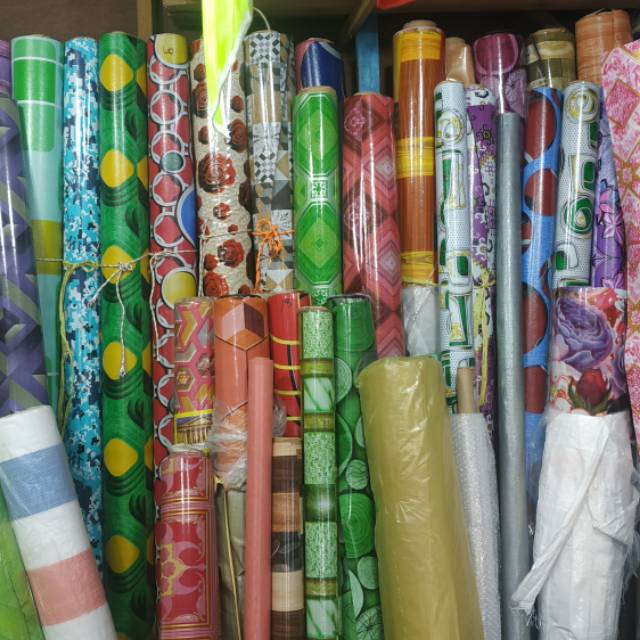 vinyl lantai Karpet tikar  lebar 2m
