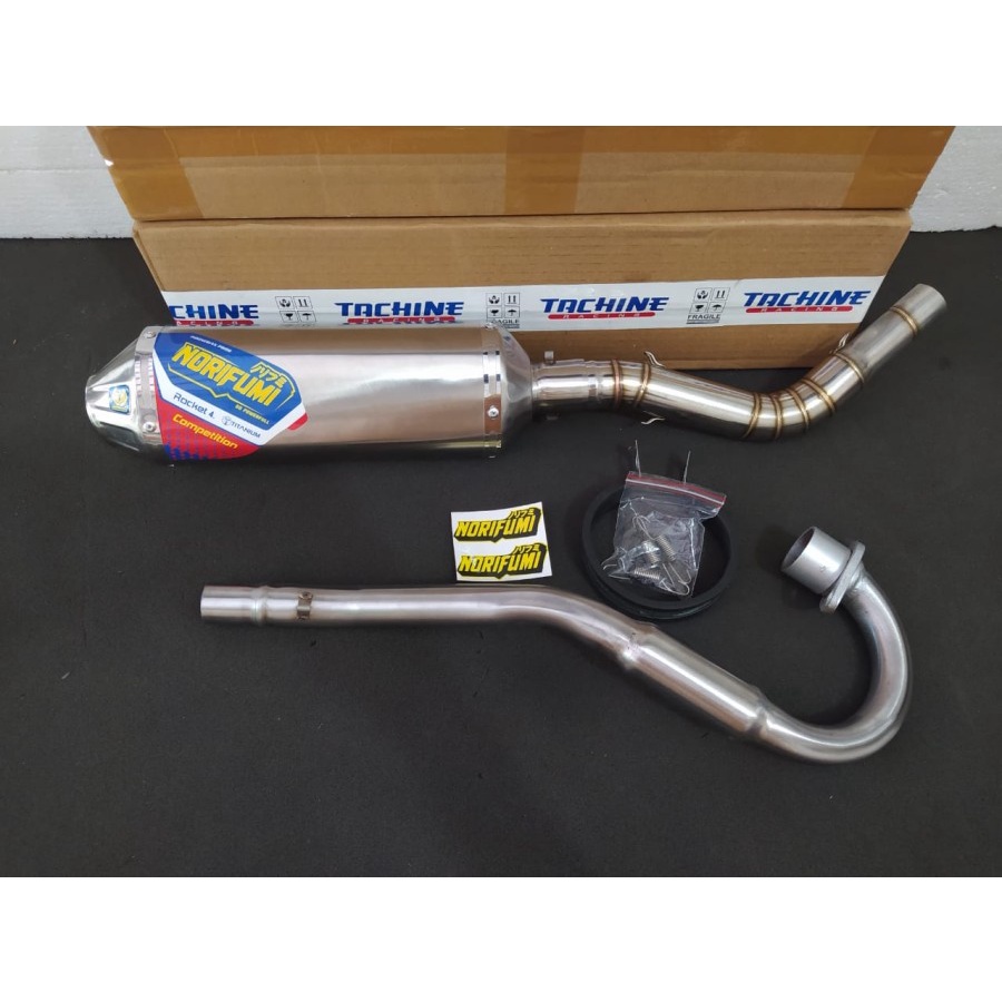 Knalpot Tiger Vixion Old Scorpio Trail Norifumi New Rocket 4 Kompetisi 3 BERKUALITAS
