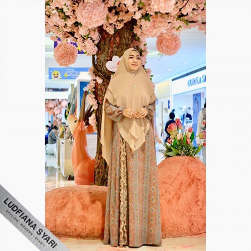 Incheon Etnic Sand Gamis Syari Original By Jawhara Syari