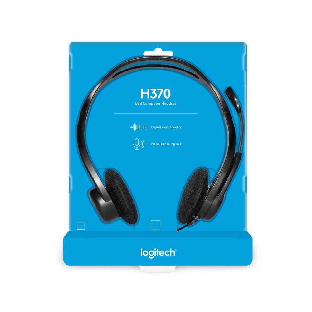 LOGITECH HEADSET WIRED H370 USB Computer Headset