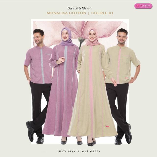 COUPLE LEBARAN AURANY 01 GAMIS GSA 24 KOKO 01