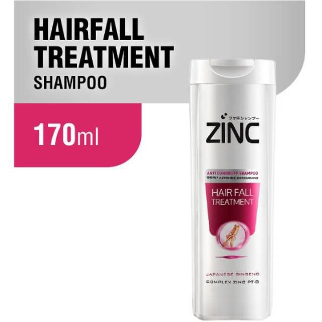 Zinc Hair Fall Treatment Shampoo Anti Rontok