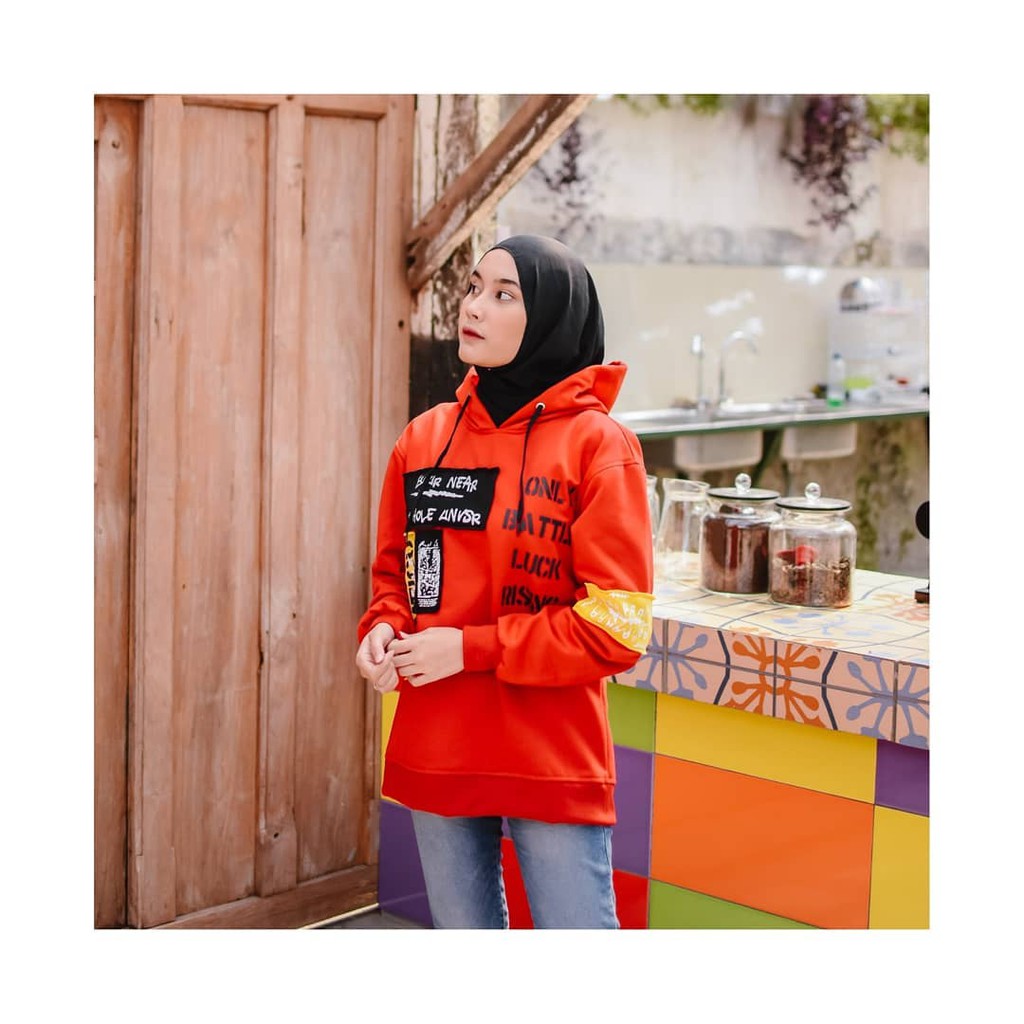 ONLY BATTEL HOODIE || SWEATER HOODIE COMBI #OBH