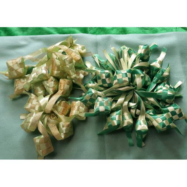 READY KETUPAT PITA SIZE M  harga promo hiasan parcel hampers toples lebaran idul fitri per lusin