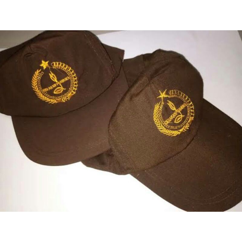 topi pramuka coklat