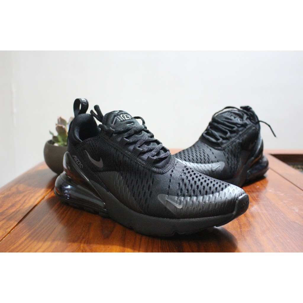 Nike Air Max 270 Triple Full Black High Premium Original