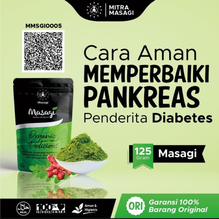

Masagi Diabetes Original 125gr 125 gr