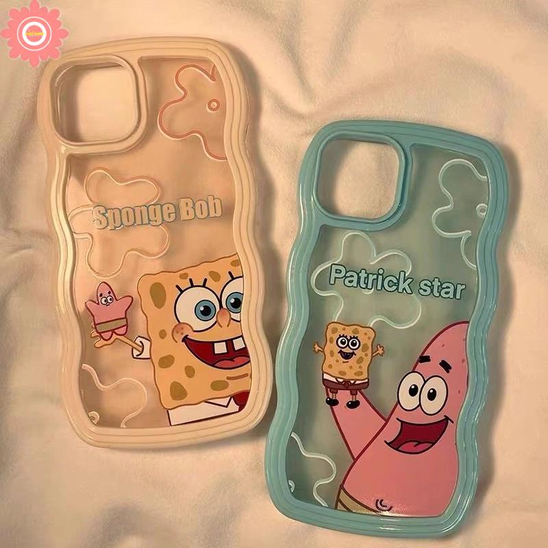 Soft Case TPU Motif SpongeBob Untuk Redmi Note 10 9 8 9A 9C NFC 10 9T 10A 10 11 10s 10 Pro Max Plus