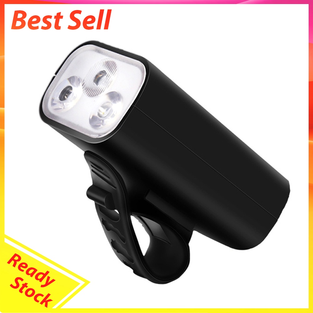 LED MTB Bicycle Headlight USB Rechargeable Waterproof 1500LM Bike Lights