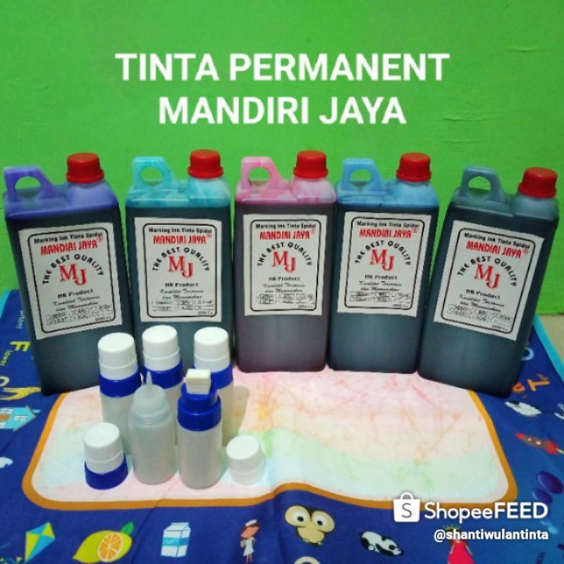 

Tinta Permanent warna (Tanpa Botol buat nulis)