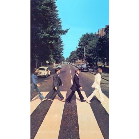 THE BEATLES poster pamflet band musik hiasan dinding