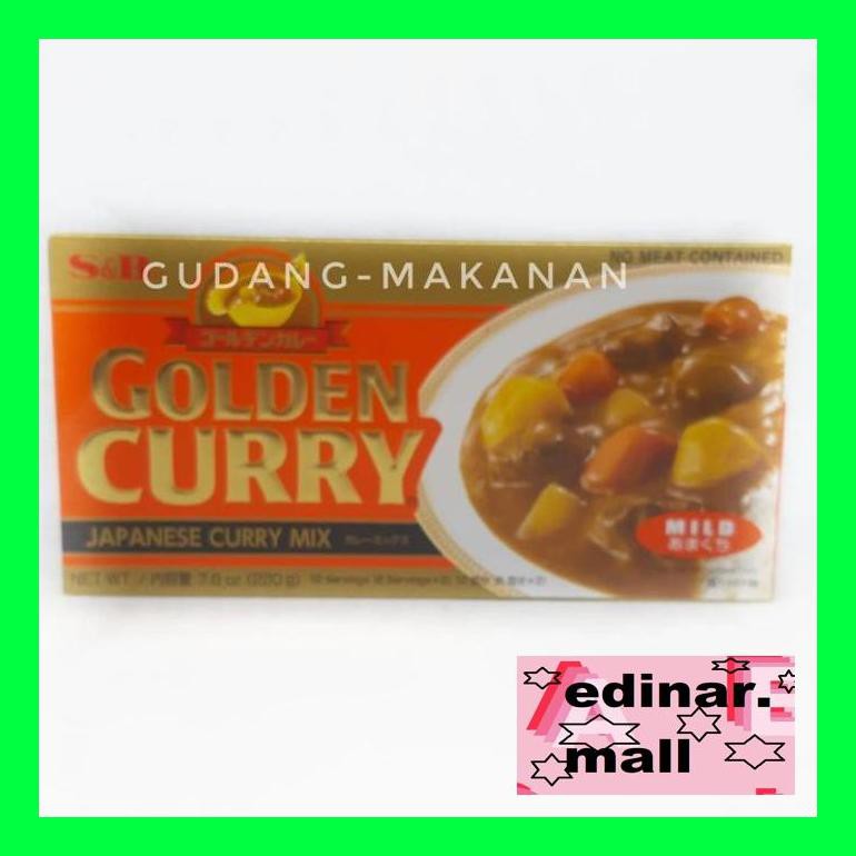 

50Siusbu S&B Golden Curry 220 Gr - Mild Bud050S