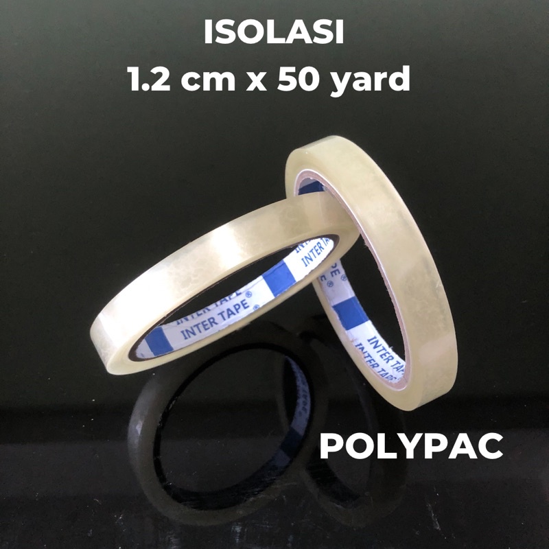 

Solatip 1/2 Inch x 50 yard / Isolasi Setengah Inch / Lakban 12 mm