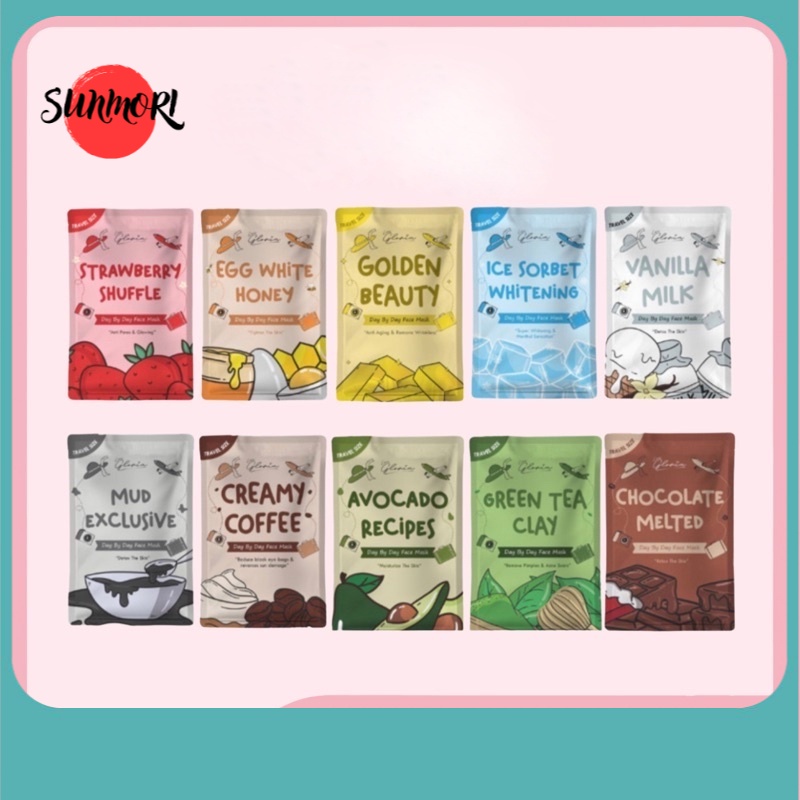 Masker Lea Gloria Perawatan Kecantikan Wajah Masker Wajah 10 Gram