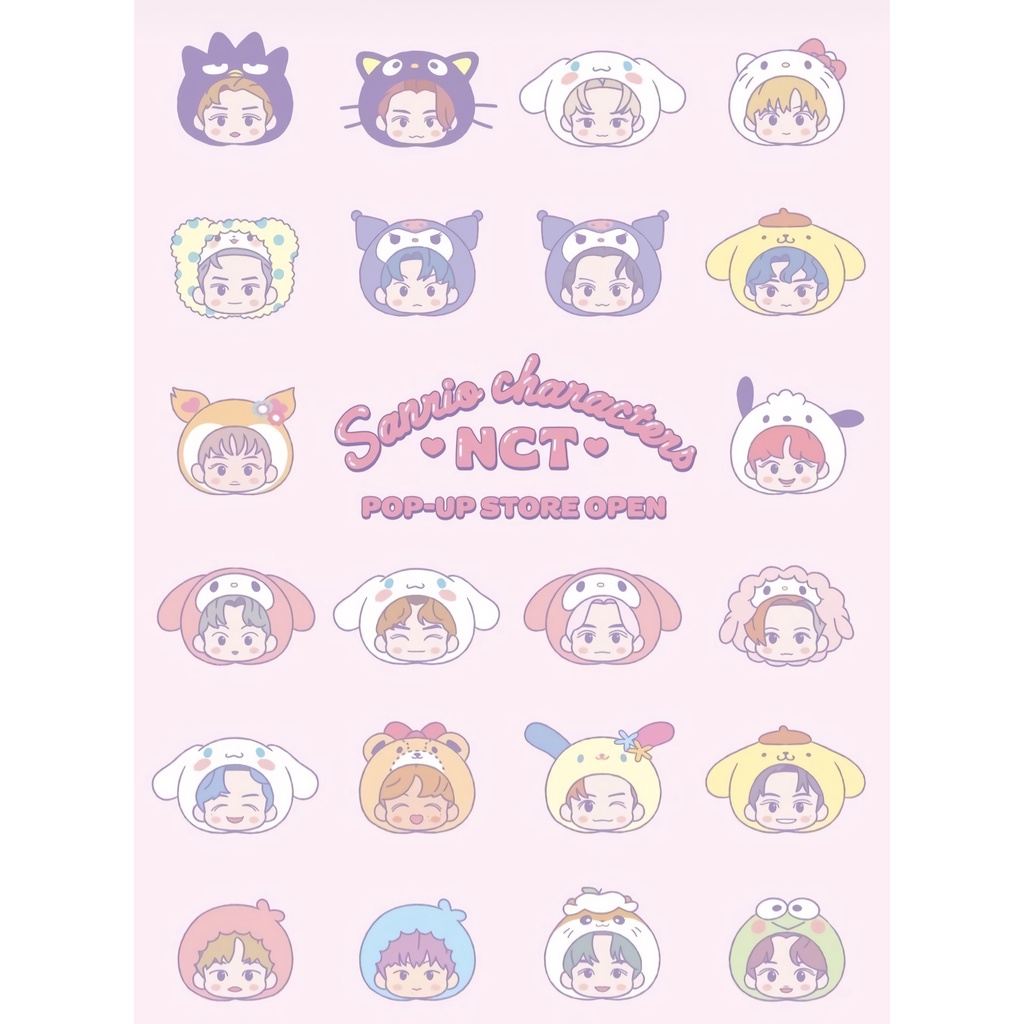 Keychain Sanrio x NCT Hello kitty