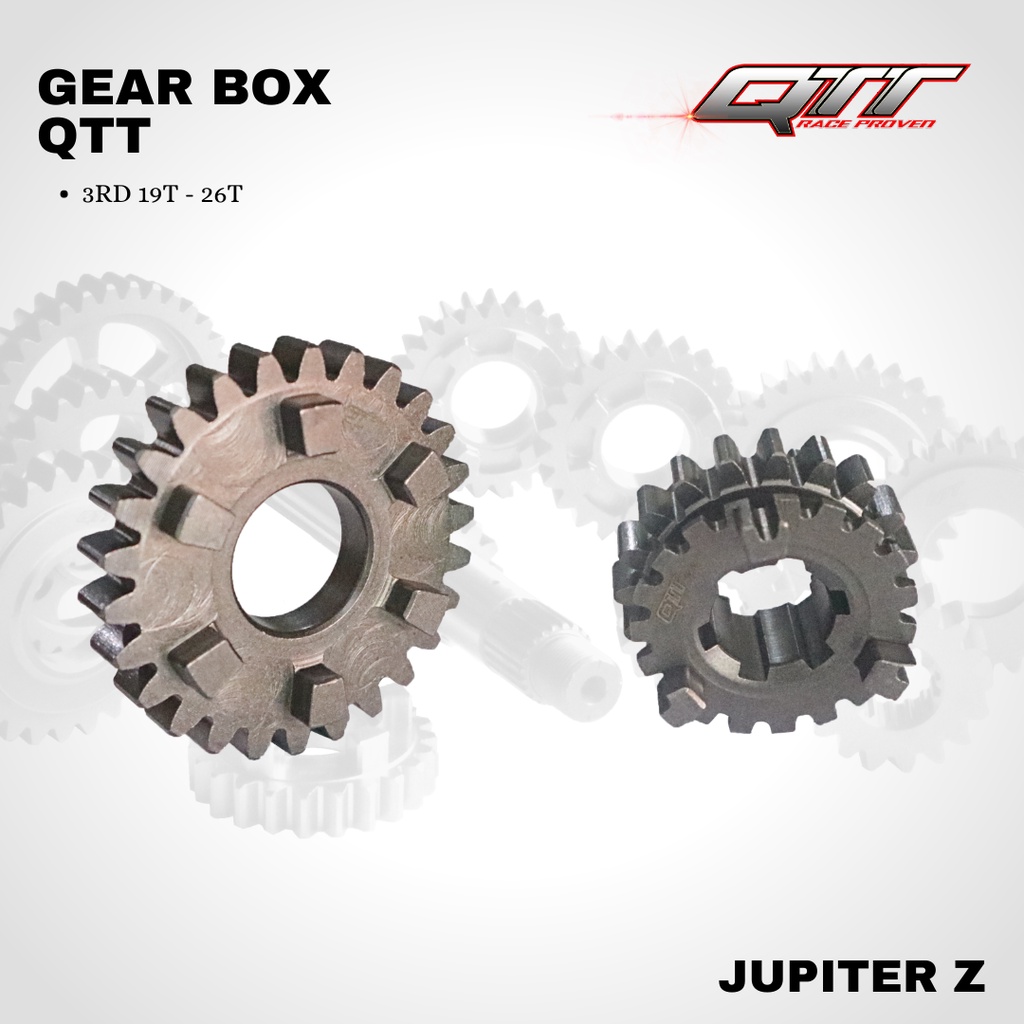 Gear Rasio box QTT Jupiter z 3RD 19T - 26T