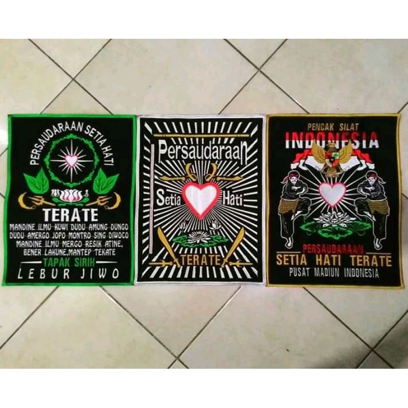 bet punggung bordir PSHT