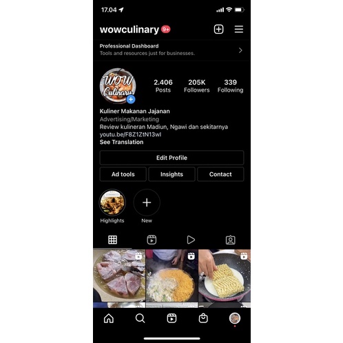 PP & Endorse produk makanan termurah di Instagram