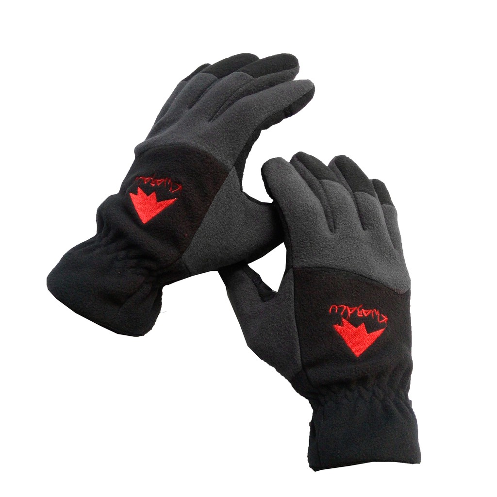 Glove Polar Atau Sarung Tangan Polar Hangat Lubang Jari