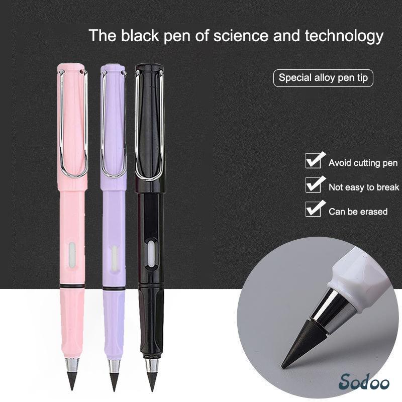 

Pensil Pencil tanpa batas Painting Brush Everlasting HB Eternal Pencil - Biru Tidak perlu memotong dan menulis terus-menerus