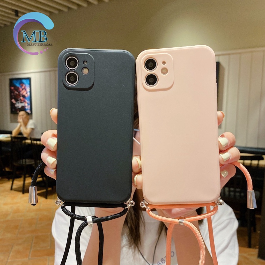 SOFTCASE SLINGCASE TALI LANYARD MACARON PELINDUNG KAMERA HUAWEI NOVA 7 MB3266