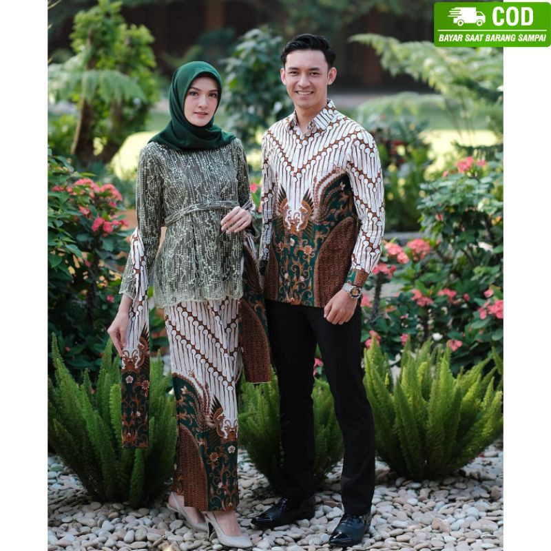 KEBAYA BROKAT COUPLE / KEBAYA BRUKAT PASANGAN / BAJU TUNANGAN / BAJU KONDANGAN / WIDBATIK / MODREN