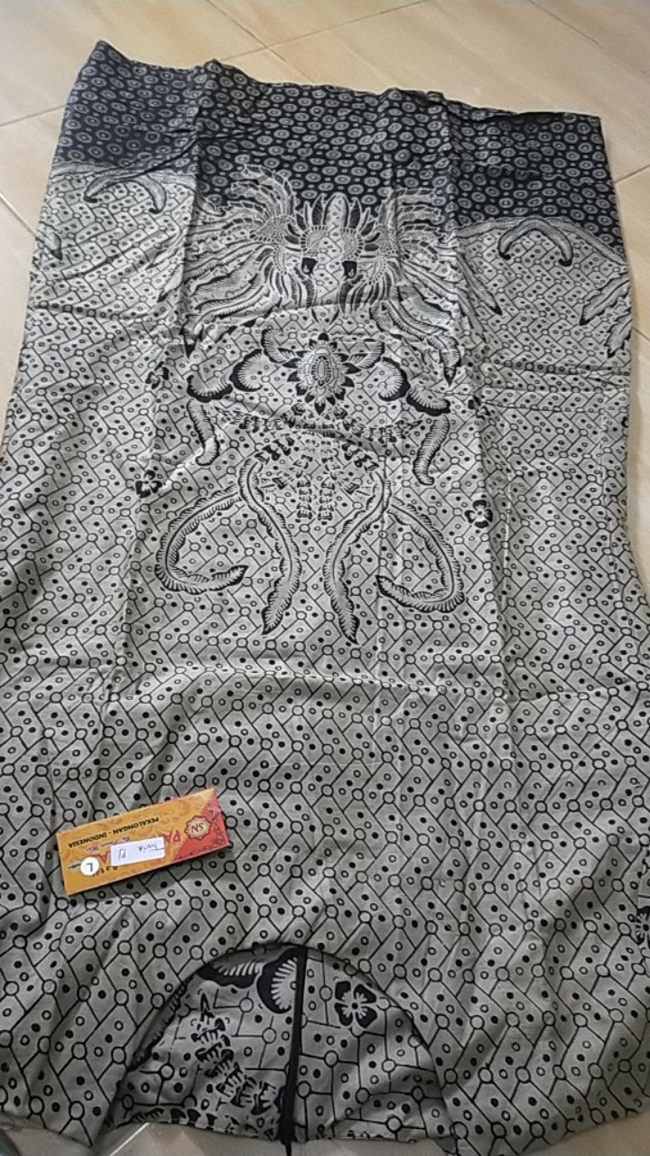 Marisa Tunic Batik Tunik Cantik Terbaru Seragam Kantor Kerja Modis Muslim Putih Modern Keren Lucu