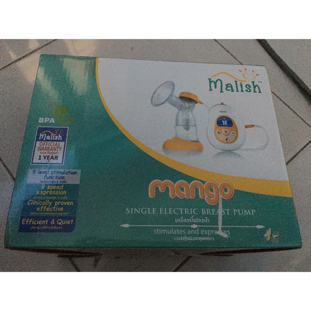 Preloved pompa asi elektrik malish manggo