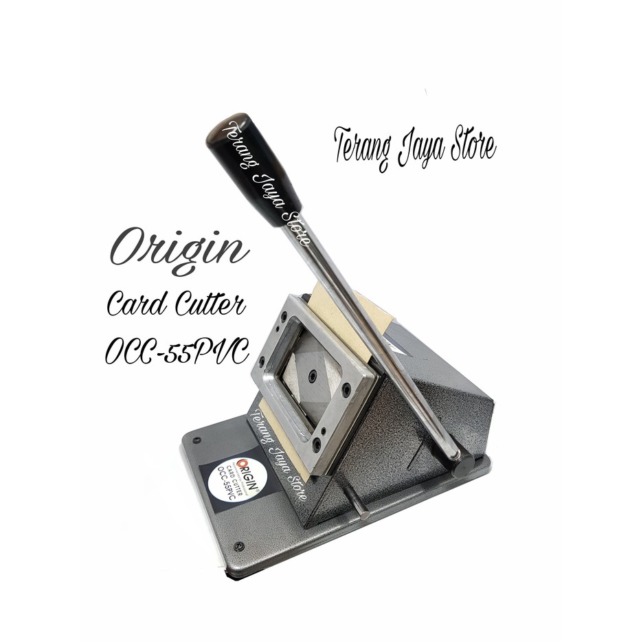 

Alat Plong ID Card /PVC Card Cutter/Potong ID Card Origin OCC-55PVC