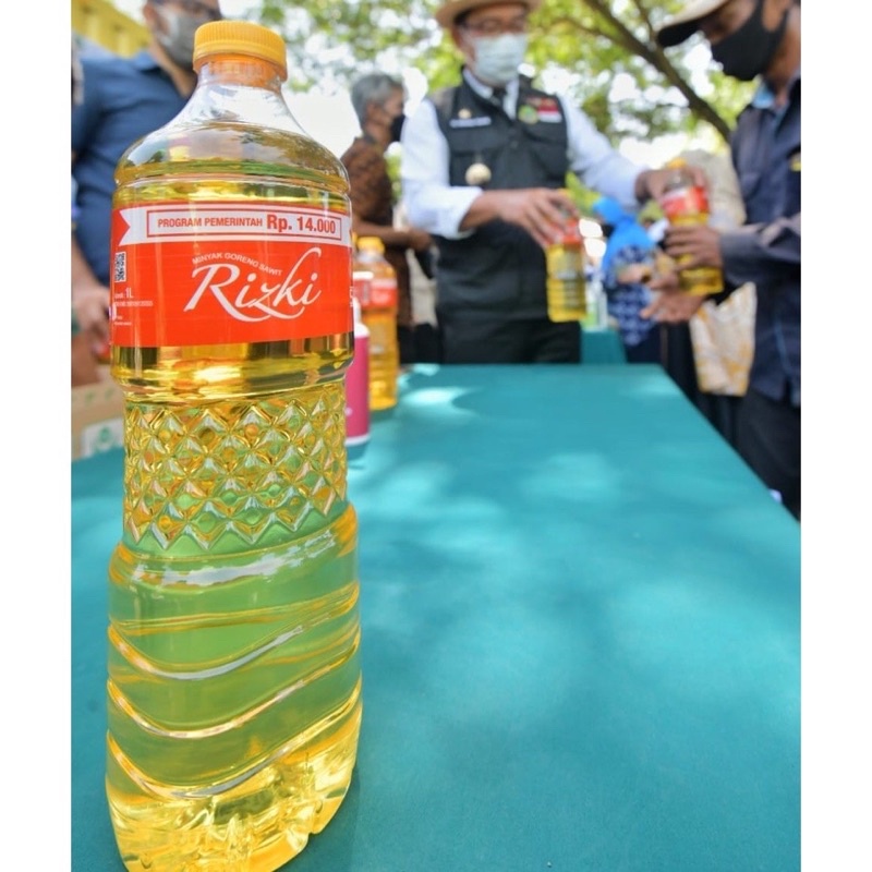 Jual MINYAK RIZKY 1 LITER BUKAN CURAH | Shopee Indonesia