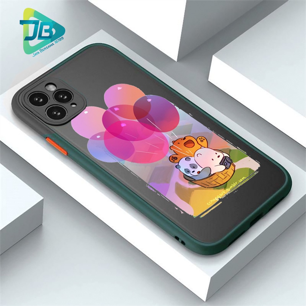 SOFTCASE DOVE WE BEARS OPPO VIVO SAMSUNG XIAOMI REALME IPHONE ALL TYPE JB4999