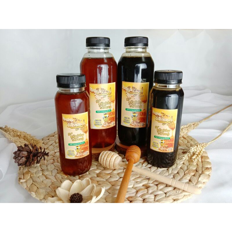 

Madu Hitam Murni 100% | Madu Asli 350 gr Premium Original by Amiinah Store Lampung