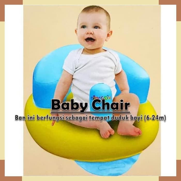 Inflatable Baby Chair Untuk Usia 6 s/d 24 Bulan