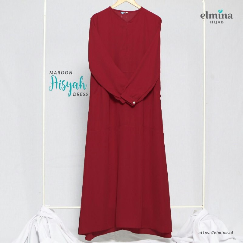 GAMIS AISYAH BY ELMINA HIJAB