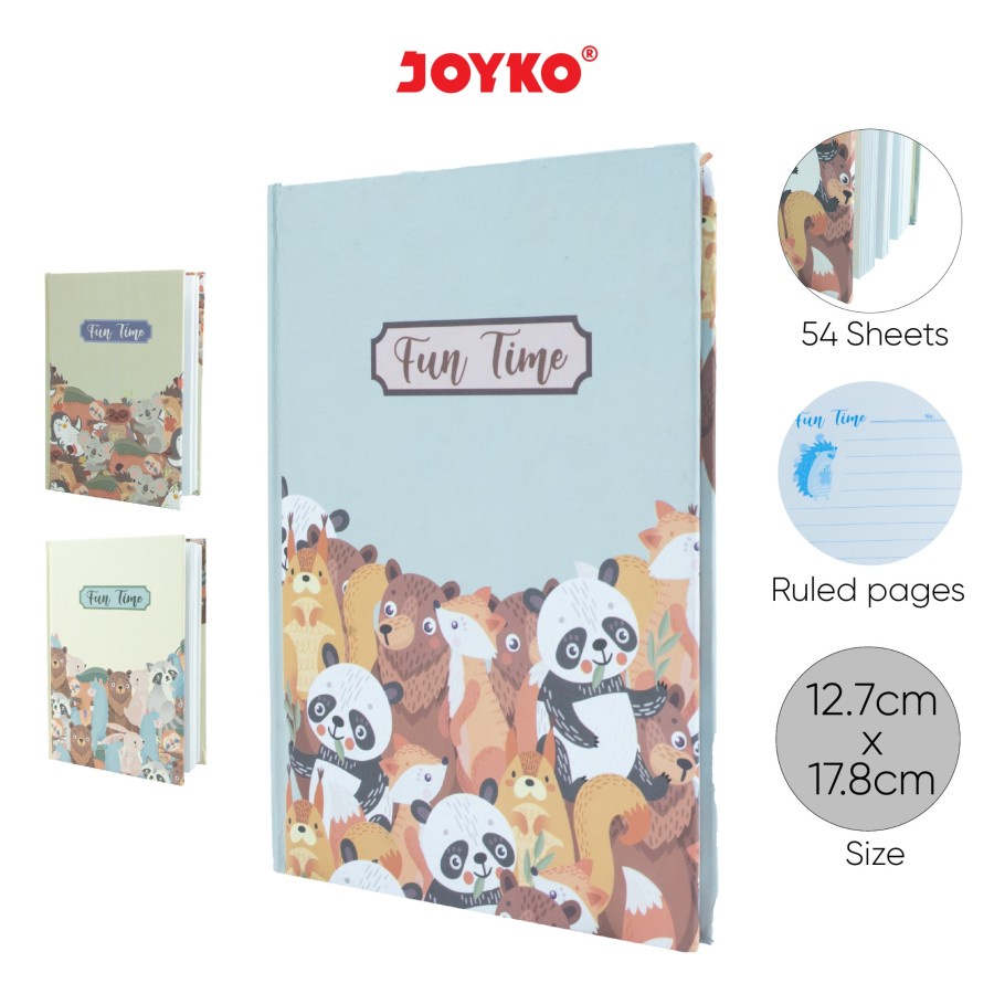 Buku Tulis Catatan Bergaris Agenda Jurnal Ruled Diary Notebook Joyko D-1813FT-51