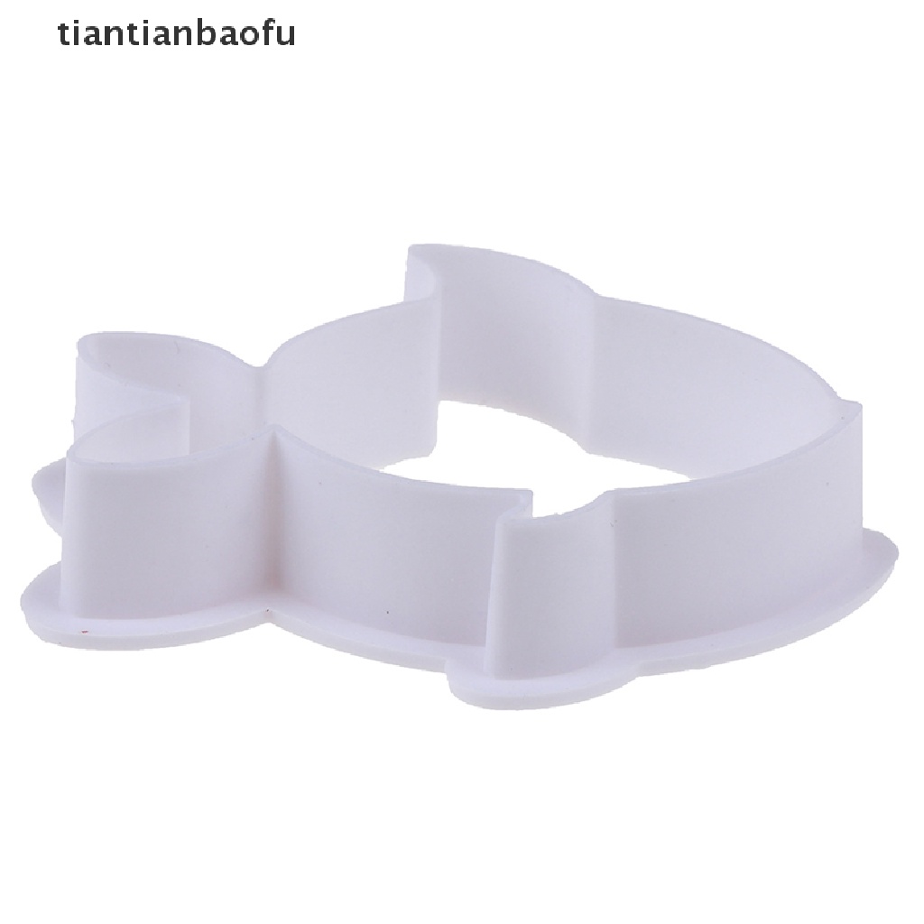 8pcs / set Cetakan Pemotong Kue / Biskuit Bentuk Hewan Laut Mini DIY