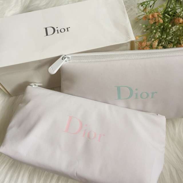 Dior Pouch + Box 100% Original Tas Kosmetik