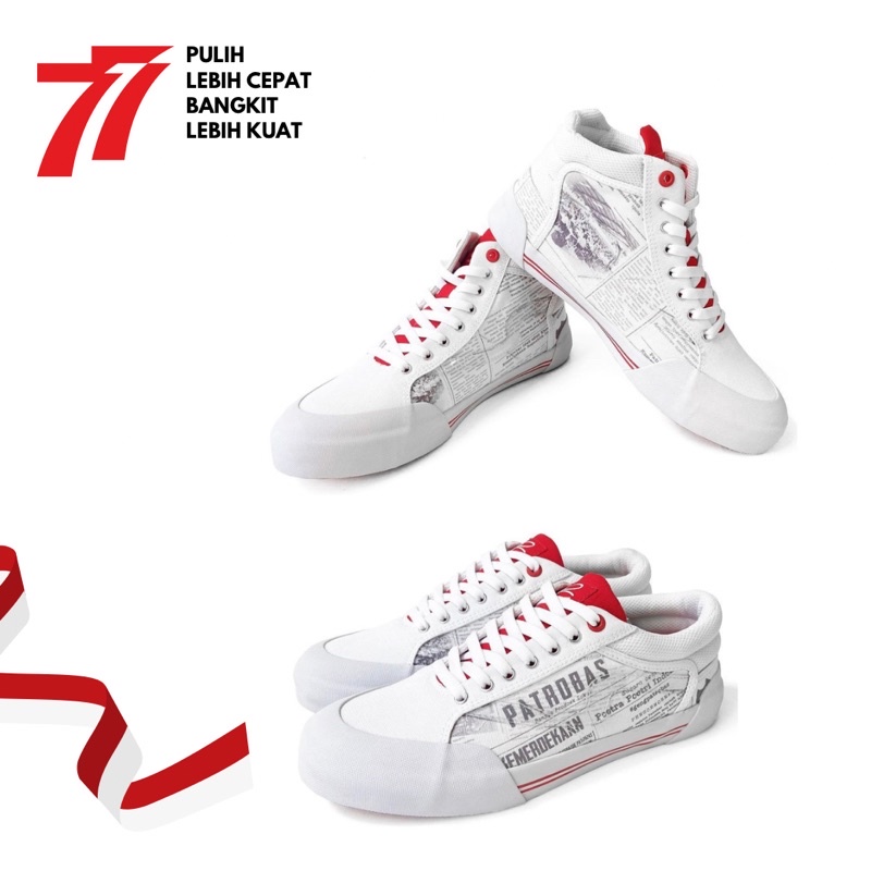Sepatu Patrobas 1945 Kemerdekaan Indonesia