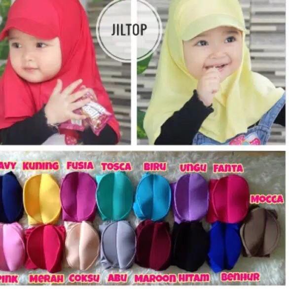 ZR4618 JILTOP JiLbab Topi Anak (0-3th)