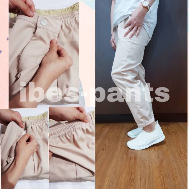 IBES : (SIZE S - 8L) Clana Casual &amp; Formal Baggy Pants Super Premium