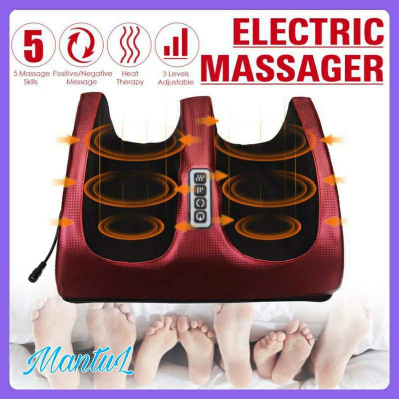 #Alat pijit Kaki termurah Shiatsu Foot Massage trapi Heating