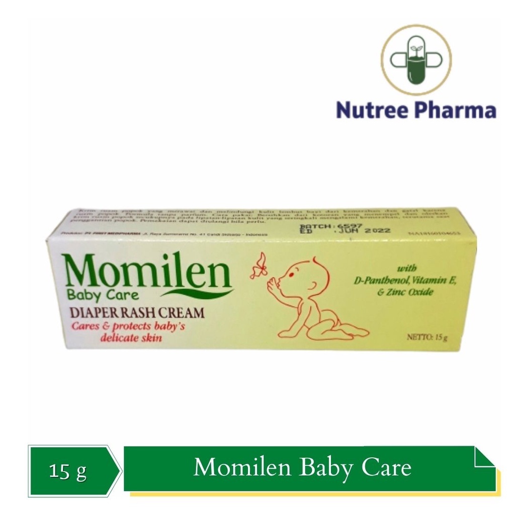 Jual Momilen Baby Care / Diaper Rash Cream 15 gr Krim Salep Infeksi